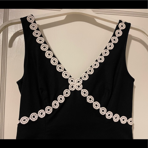 J. Crew Navy V-Neck Sleeveless Dress Size 2 - Picture 2 of 9